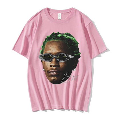 Mens T-Shirts Rapper Young Thug Graphic T Shirt Men Women Fashion Hip Hop Street Style Tshirt Summer Casual Short Sleeve Tee Shirt Oversized J230705