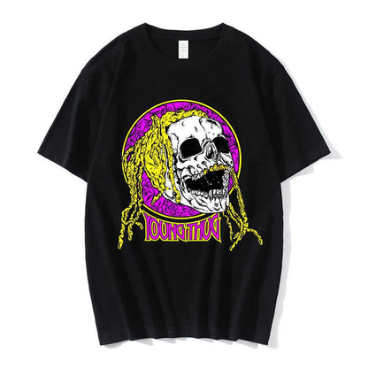 Mens T-Shirts Rapper Young Thug Graphic T Shirt Men Women Fashion Hip Hop Street Style Tshirt Summer Casual Short Sleeve Tee Shirt Oversized J230705