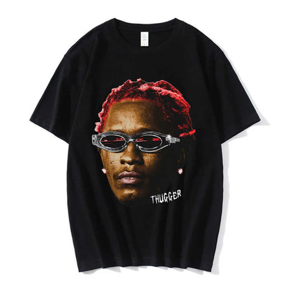 Mens T-Shirts Rapper Young Thug Graphic T Shirt Men Women Fashion Hip Hop Street Style Tshirt Summer Casual Short Sleeve Tee Shirt Oversized J230705